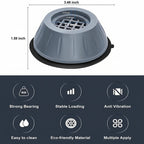 Anti-Vibration Pads for Washing Machine – 4-Pack Shock & Noise Reducing Rubber Feet