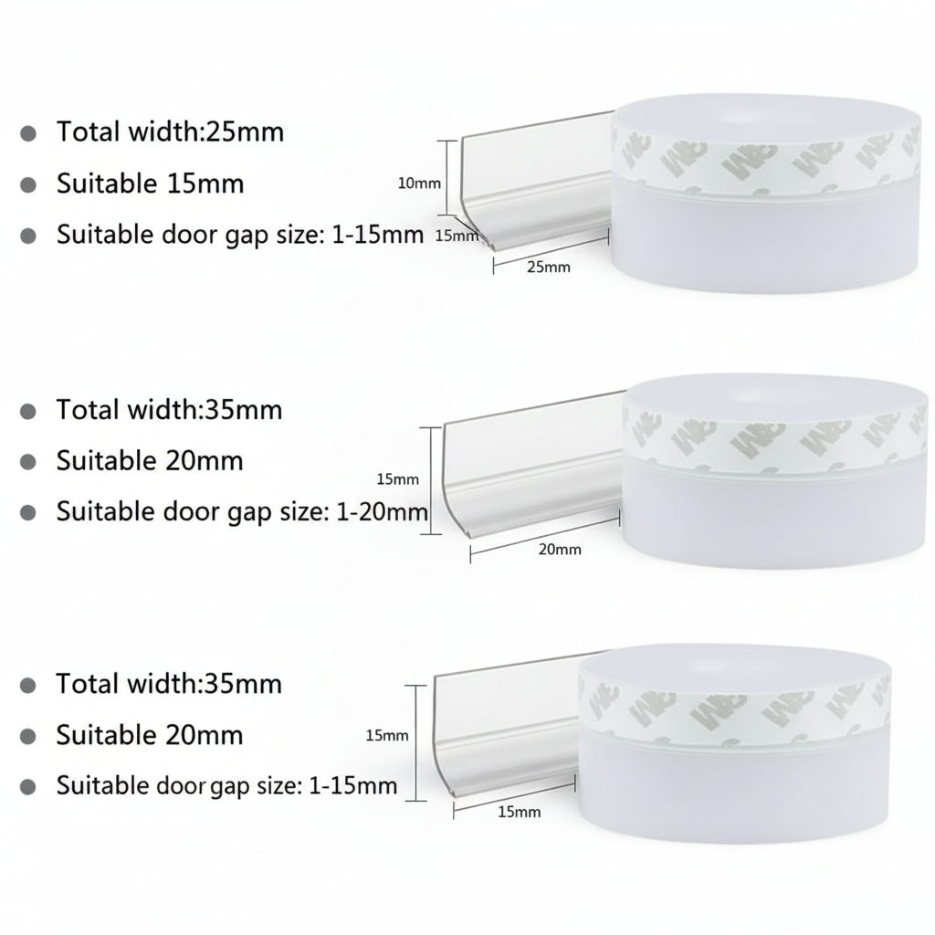Door Bottom Seal Strip  (1m)