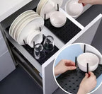 Drain Shelf Dish Drying Rack Kitchen Drawer Organizer
