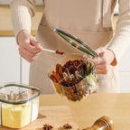 Transparent 5-Section Spice Box