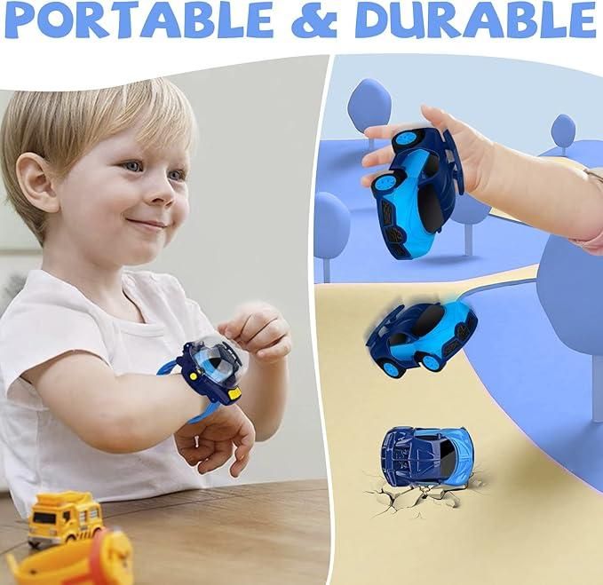 Remote Control Watch Car for Kids – Wrist Watch RC Racing Car, USB Rechargeable Toy