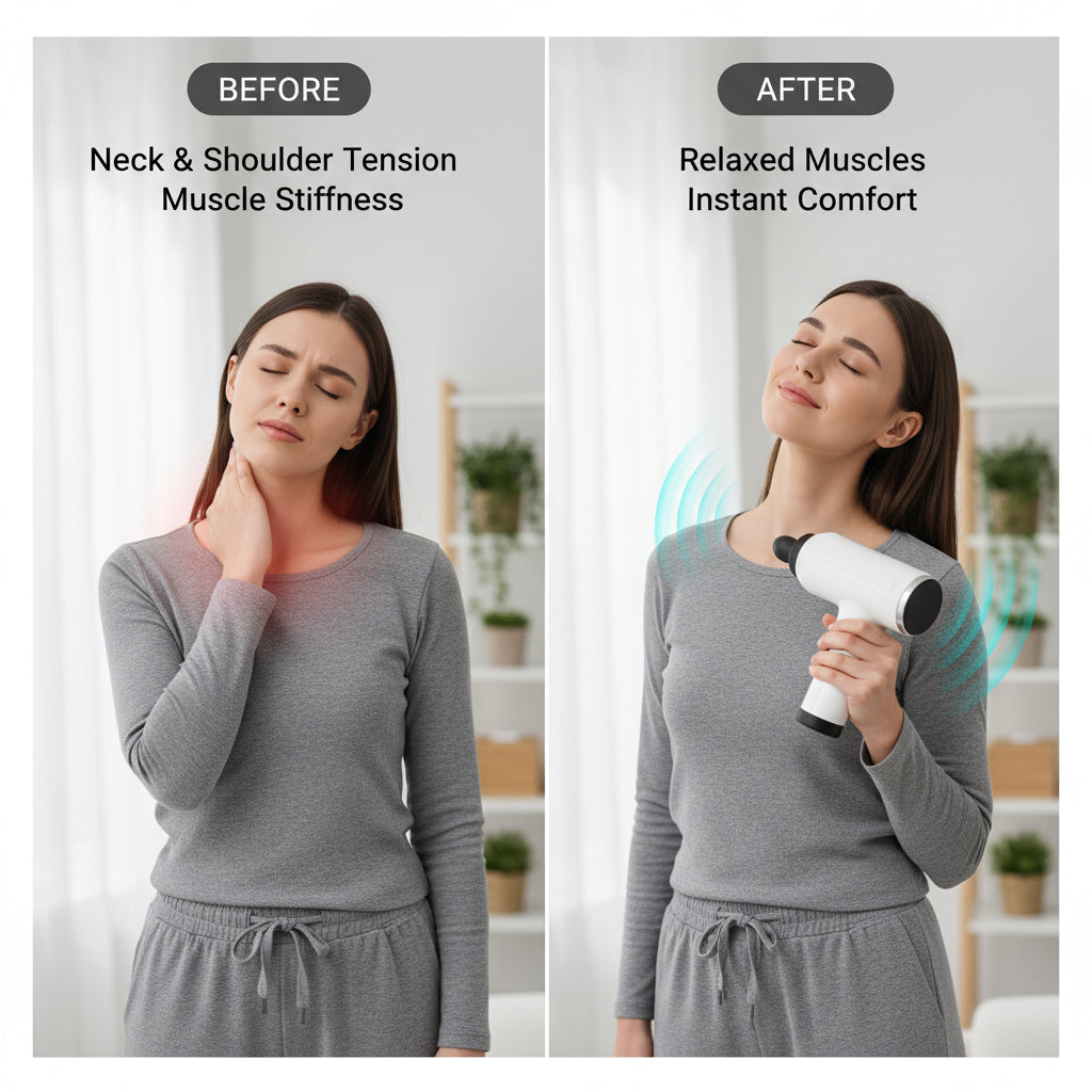 Electric Gun Massager For Pain Relief