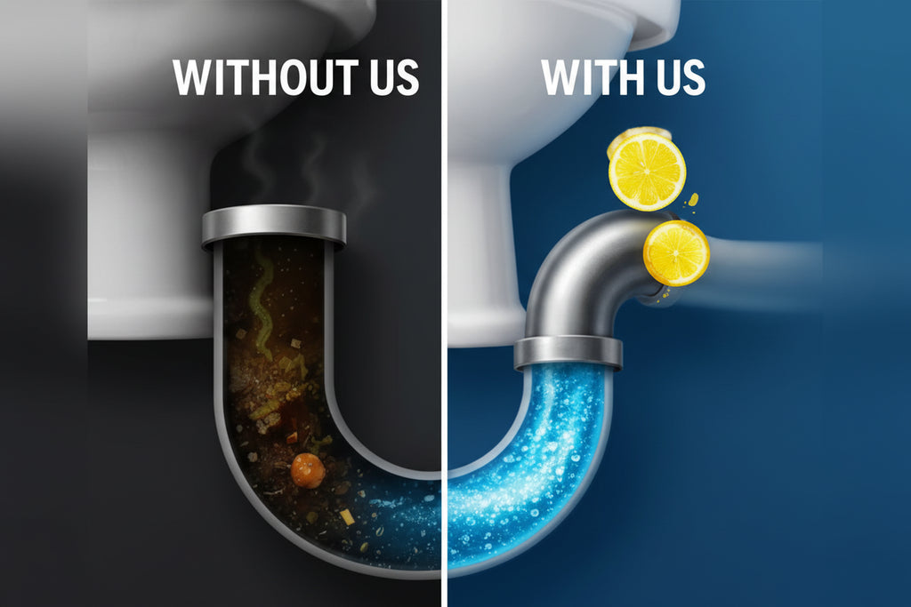 Lemon Blast Toilet & Wash Basin Cleaning Tablets – 24pc